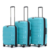 Tosca 55cm Teal Comet polypropylene hard side Carry-on Trolley luggage TCA200C