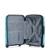 Tosca 55cm Teal Comet polypropylene hard side Carry-on Trolley luggage TCA200C