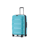 Tosca 67cm Teal Comet Checked 67cm Hard side luxury polycarbonate Trolley case TCA200B