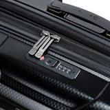 Eminent 76cm Black TPO Collection Top end Luxury Checked hard side Trolley luggage KH93A