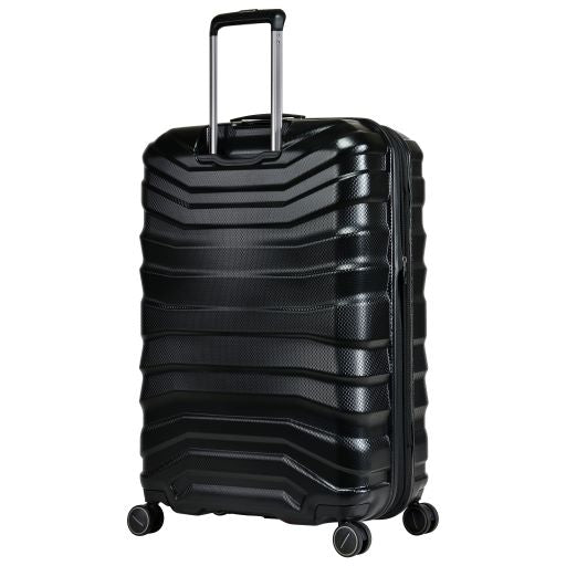 Eminent 76cm Black TPO Collection Top end Luxury Checked hard side Trolley luggage KH93A