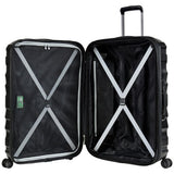 Eminent 76cm Black TPO Collection Top end Luxury Checked hard side Trolley luggage KH93A