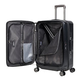 Eminent 76cm (Black) Top Lid front Opening design Hard side-Makrolon Trolley case KK50A