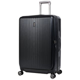 Eminent 76cm (Black) Top Lid front Opening design Hard side-Makrolon Trolley case KK50A