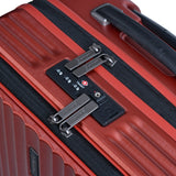 Eminent - Carry On 55cm - Antique Wine Polycarbonate Small Luggage with USB port KK50C