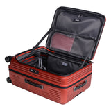 Eminent 76cm (Antique Wine) Top lid Front Opening design Checked hard side Trolley case KK50A