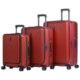 Eminent 76cm (Antique Wine) Top lid Front Opening design Checked hard side Trolley case KK50A