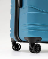 New Zealand Luggage Co -55cm Franz Josef Hard side Carry on SS604C Lake Blue