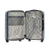 Tosca Interstellar - Carry On 53cm - Blue Hardside Polycarbonate Small Trolley TCA140C
