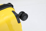 Tosca 55cm Yellow Comet luxury polypropylene hard side Carry-on trolley case TCA200C