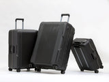 Tosca Knox Collection - 55cm Carry On - Black Clamp style locking system Luxury polypropylene Luggage TCA214C