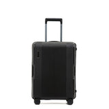 Tosca Knox Collection - 55cm Carry On - Black Clamp style locking system Luxury polypropylene Luggage TCA214C