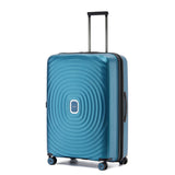 Tosca 77cm Blue Eclipse Polypropylene Hard side Checked Trolley Luggage TCA300A