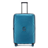 Tosca 77cm Blue Eclipse Polypropylene Hard side Checked Trolley Luggage TCA300A