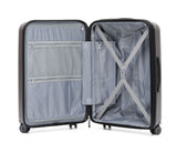 Tosca Blue Eclipse Polypropylene Hard side Trolley Luggage full -set 77/67/55cm TCA300