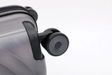 Tosca Eclipse - 67cm Checked - Charcoal Polypropylene Medium Trolley Luggage TCA300B