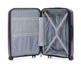 Tosca 55cm Tosca Eclipse Polypropylene carry-on trolley luggage TCA300C Purple