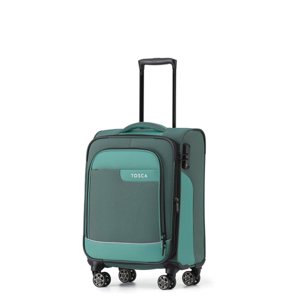 TCA420C 54cm Teal Tosca Urban Lite Collection Softside Carry-on Trolley case