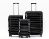 TCA740A-Black 78cm  Tosca Warrior collection-Polypropylene shell luxury trolley luggage