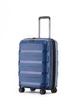 Tosca 55cm Storm Blue Comet Polypropylene Hard side carry-on Trolley Case TCA200C