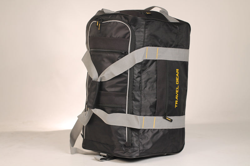 TG1244 Travel Gear Black-small duffle bag