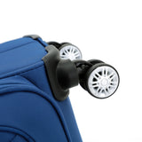 Tosca Transporter - 55cm Carry On -  Blue  softside Luxury trolley luggage TCA990C Blue