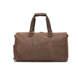 Tosca 65cm Waxed canvas collection Large Duffle-weekender travel bag WC011