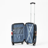 New Zealand Flag - Carry On NZ001C 53cm - Polycarbonate 4-Wheel Trolley Luggage NZ001C