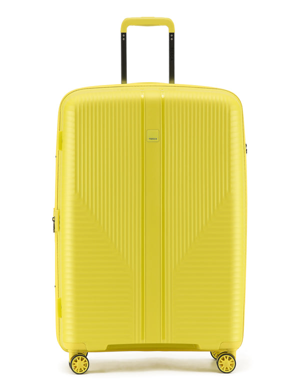 Tosca F-Lite Collection Polypropylene Full set 77/65/54cm Trolley cases TCA846-Yellow