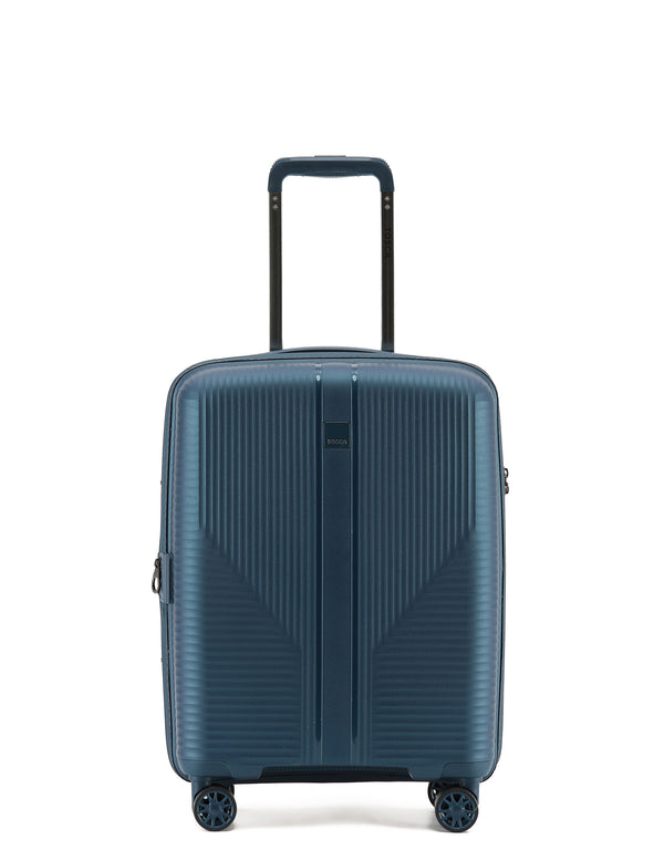 Tosca F-Lite Collection Polypropylene Premium 54cm Carry-on Trolley case TCA846C-Navy