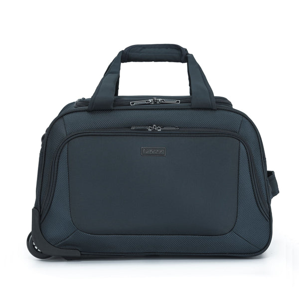 TCA602 Navy 50cm Oakmont Black Softside Carry on wheeled luggage