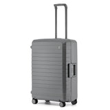 Tosca Vault Collection Polypropylene 67cm Clamp style trolley case TCA219B-Grey