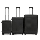 Tosca Vault Collection Clamp style 77cm Polypropylene Premium trolley luggage TCA219A-Black
