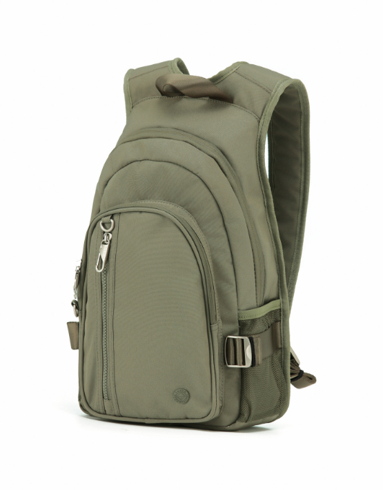 Tosca Slash proof anti-theft day pack style back pack TCA982-Khaki