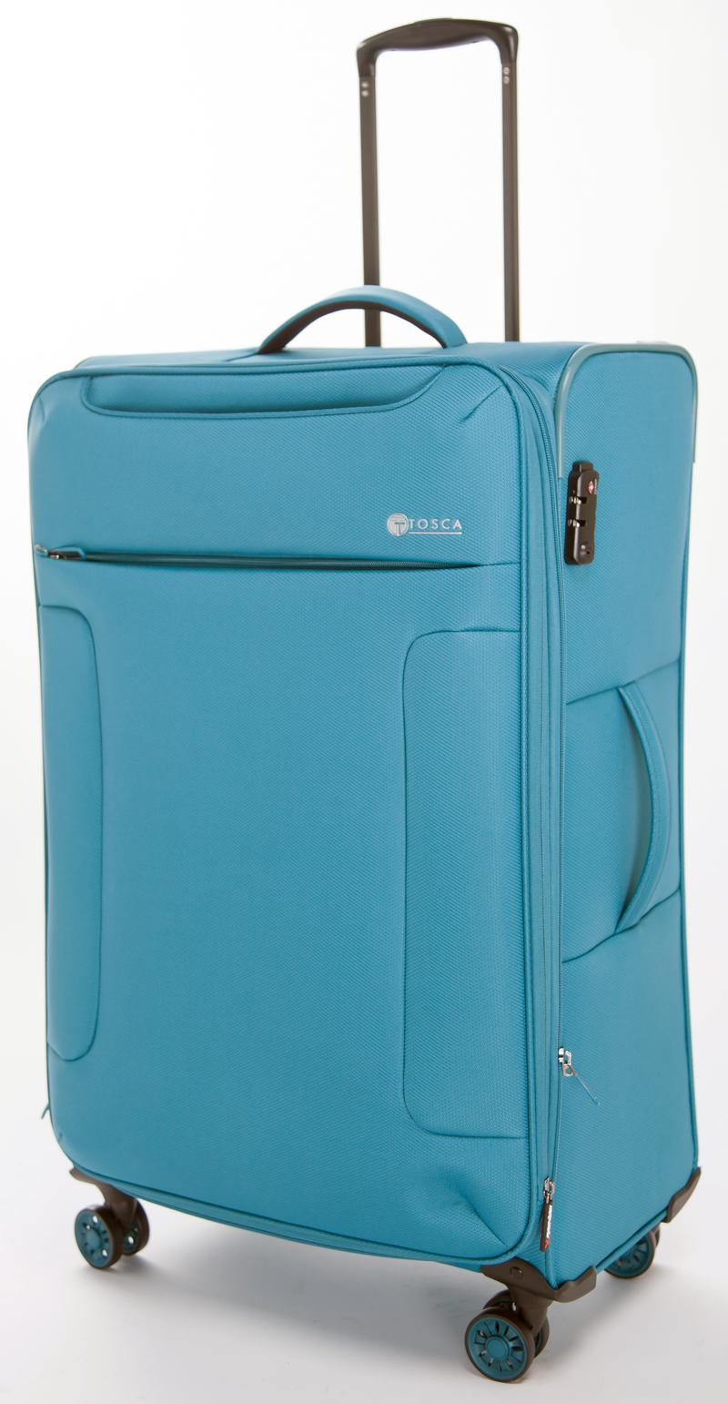 Tosca So Lite softside Teal trolley luggage set AIR4044 sizes 78cm