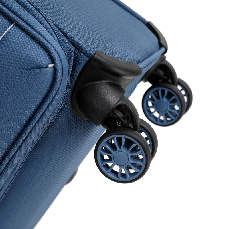 Tosca So-Lite 4.0 Collection 2-Pce Set 79/54cm soft side Trolley cases AIR5055-2 piece set Blue