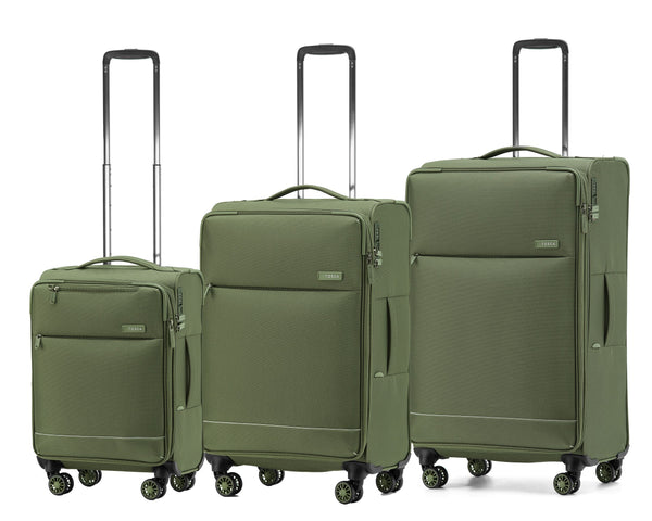 Tosca So-Lite 4.0 luggage collection Full-set 79/67/55cm four wheel trolley cases AIR5055-Khaki