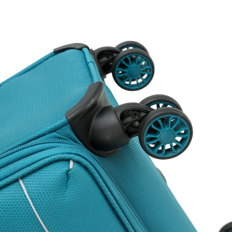 Tosca So-Lite 4.0 Collection 2-Pce Set 79/54cm soft side Trolley cases AIR5055-2 piece set Teal