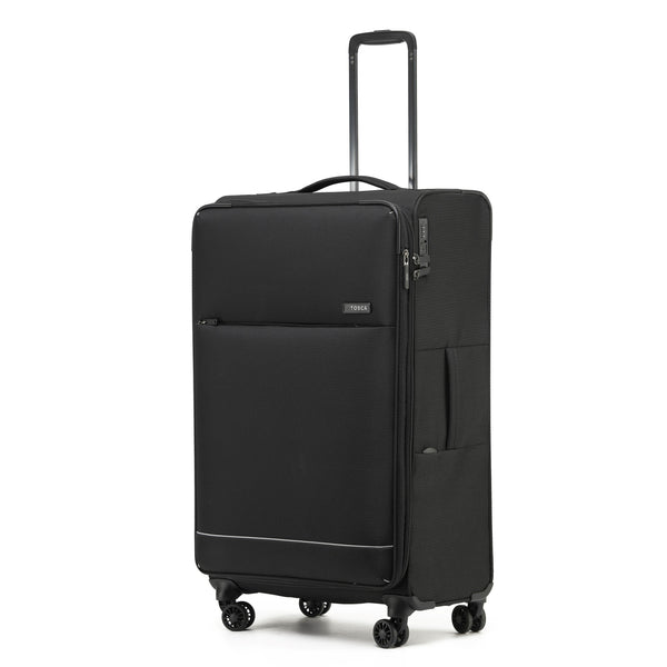 Tosca So-Lite 4.0 Collection 79cm-H Softside checked trolley case AIR5055A-Black