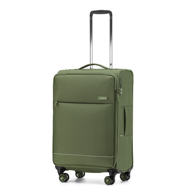 Tosca So-Lite 4.0 Collection 67cm-H soft side 4-wheel trolley case AIR5055B-Khaki