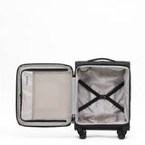 Tosca So-Lite 4.0 Collection 2-Pce Set 79/54cm soft side Trolley cases AIR5055- 2 piece set Black