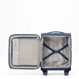 Tosca So-Lite 4.0 Collection 2-Pce Set 79/54cm soft side Trolley cases AIR5055-2 piece set Blue