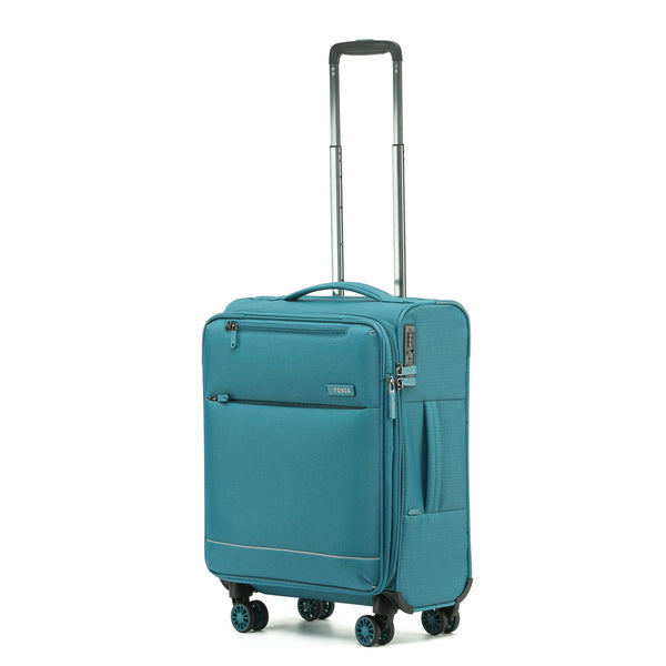 Tosca So-Lite 4.0 Collection soft side 54cm-H Carry-On trolley case AIR5055C-Teal