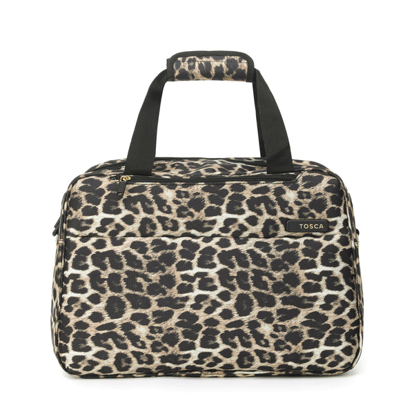 Tosca So-Lite Collection 42cm Carry-on cabin bag AIR5055T-Leopard