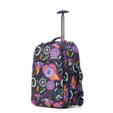 Tosca So-Lite 4.0 Collection 50cm-H Travel trolley back pack AIR5055TB Paisley