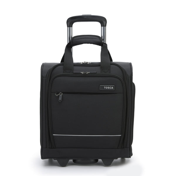 Tosca So-Lite 4.0 Collection 38cm-W Under Seat Carry-on Trolley case AIR5055US-Black