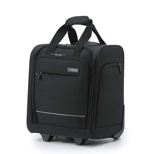 Tosca So-Lite 4.0 Collection 38cm-W Under Seat Carry-on Trolley case AIR5055US-Black