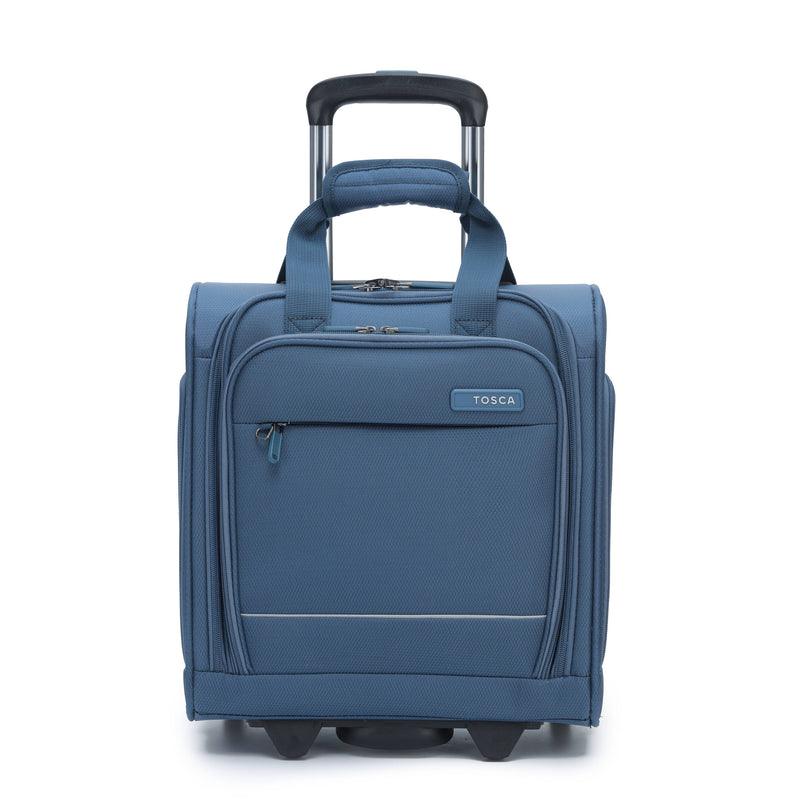 Tosca So-Lite 4.0 Collection softside Under Seat 38cm-H carry-on trolley case AIR5055US-Blue