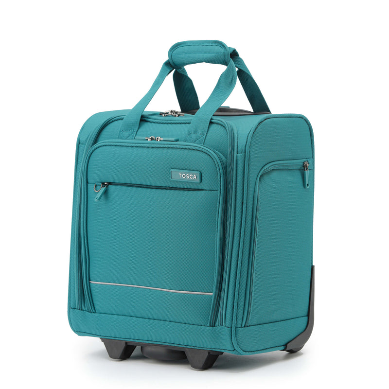 Tosca So-Lite 4.0 Collection Under Seat 38cm-H Carry-On Trolley case AIR5055US-Teal