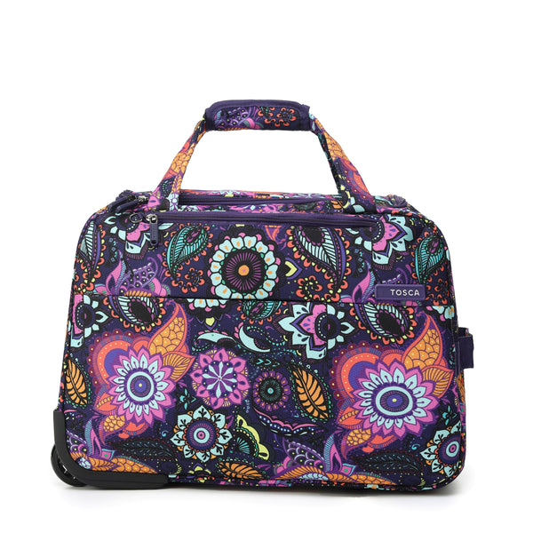 Tosca So-Lite 4.0 Collection carry-on wheel bag AIR5055WB-Paisley